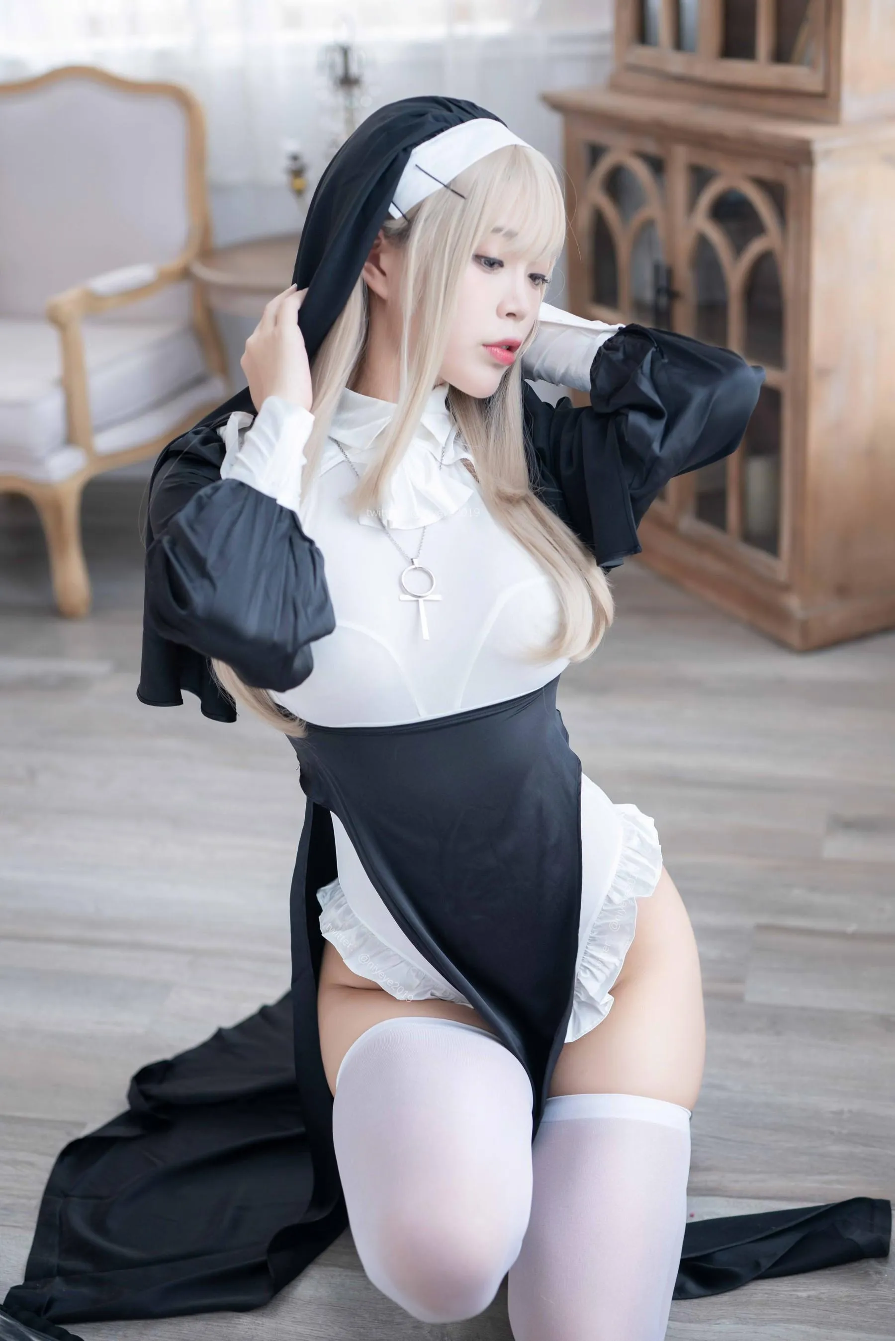 白烨 – NO.43 被xx的修女 [78P]插图6